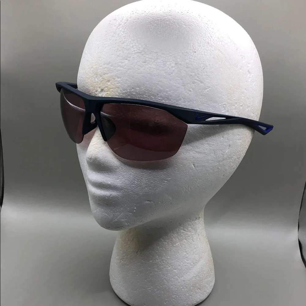 Nike TAILWIND E EV0946 404 Black/Blue Brown Lens Sunglasses Italy Sports Cycling
